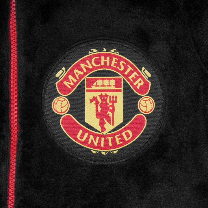 Manchester United – Kósýgalli barna – Svartur – mynd 4