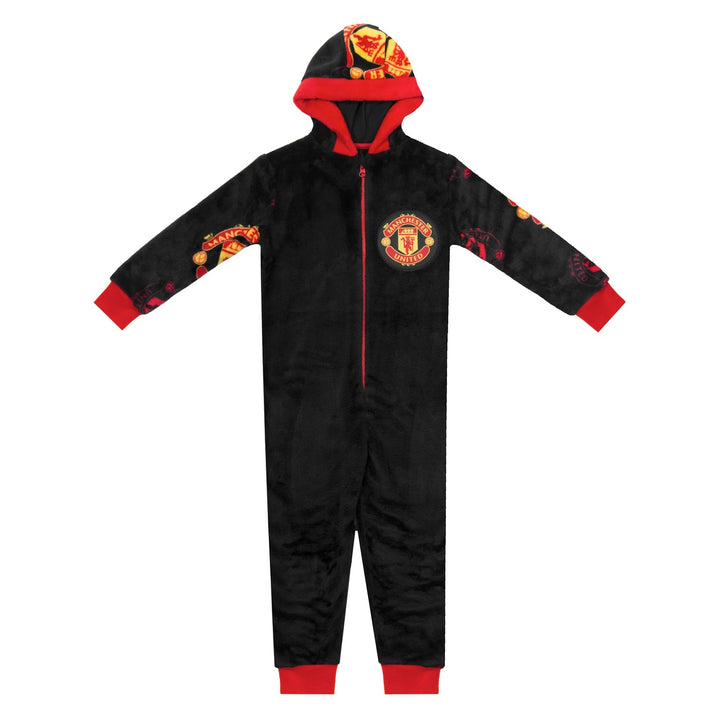 Manchester United – Kósýgalli barna – Svartur – mynd 1