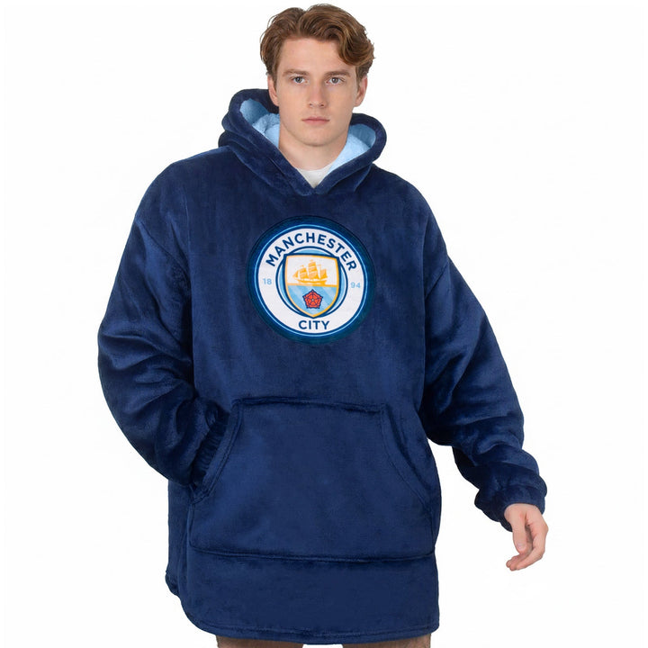 Manchester City – Kósýpeysa – Dökkblár – mynd 1