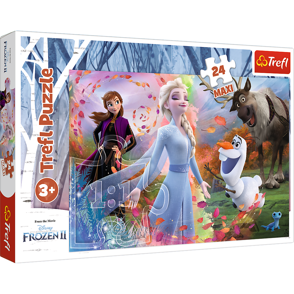 Púsluspil - Frozen 24 púsl