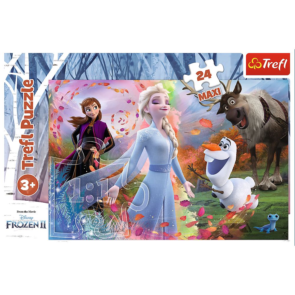 Púsluspil - Frozen 24 púsl