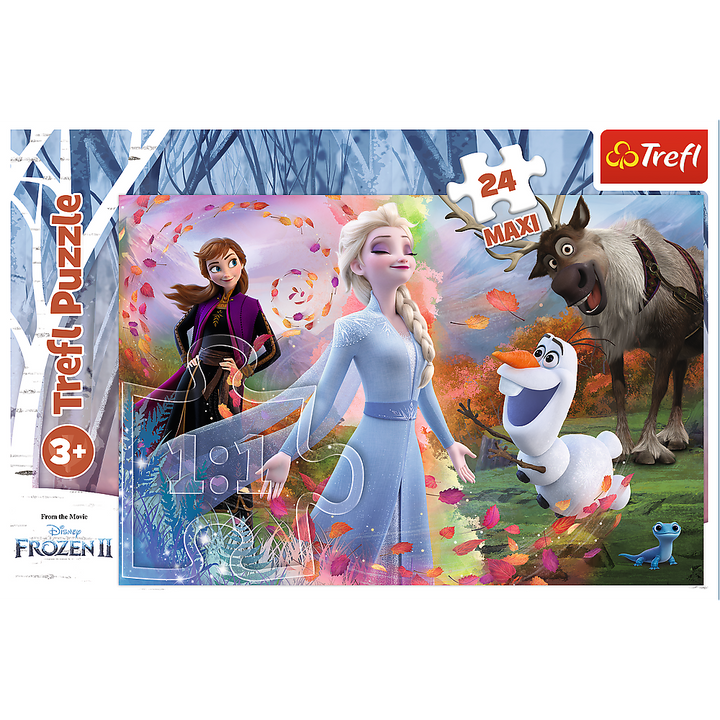 Púsluspil - Frozen 24 púsl
