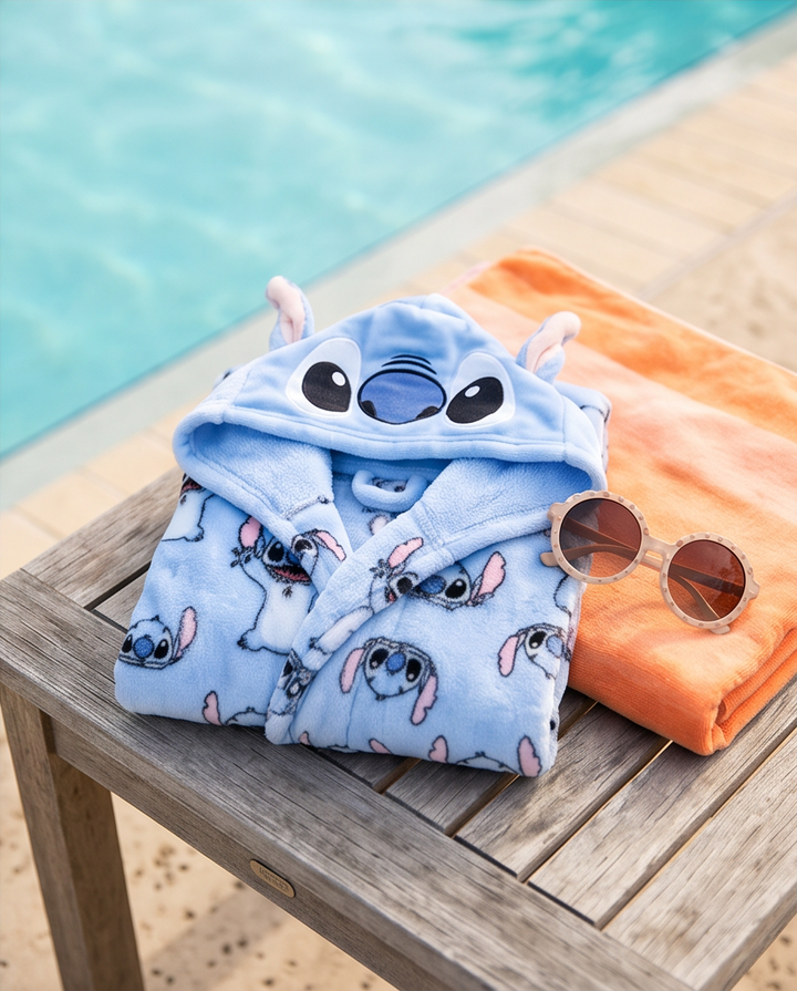 Baðsloppur Stitch með myndum