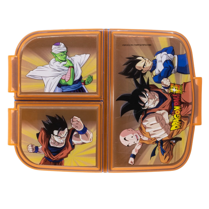 Nestisbox  með þremur hólfum stórt - DRAGON BALL