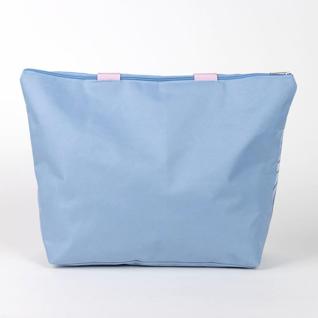 Stitch strandtaska — framhlið með rennilás
