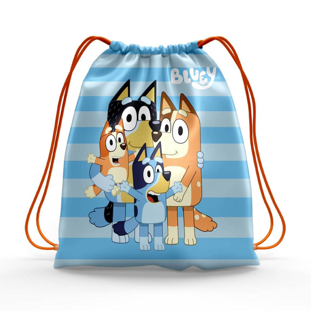 Bluey Íþróttapoki röndóttur - Blár