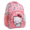 Skólataska -  Hello Kitty Bleik 42 cm