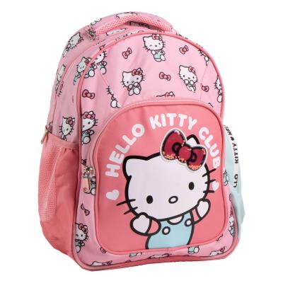 Skólataska -  Hello Kitty Bleik 42 cm