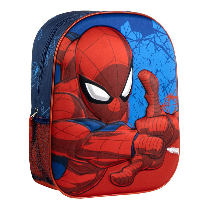 Spiderman 3D bakpoki fyrir börn