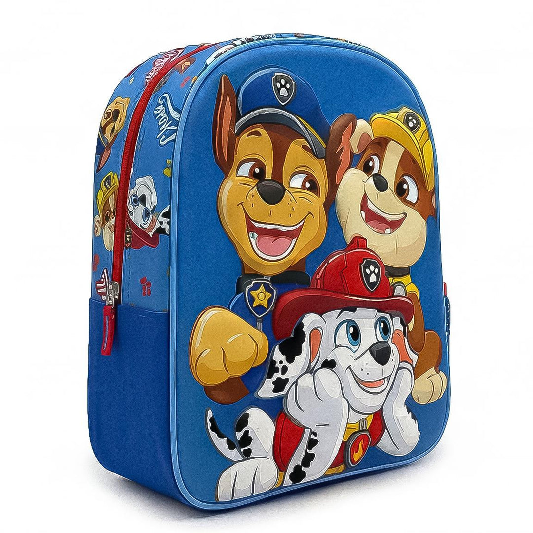 Paw Patrol 3D bakpoki með upphleyptum myndum