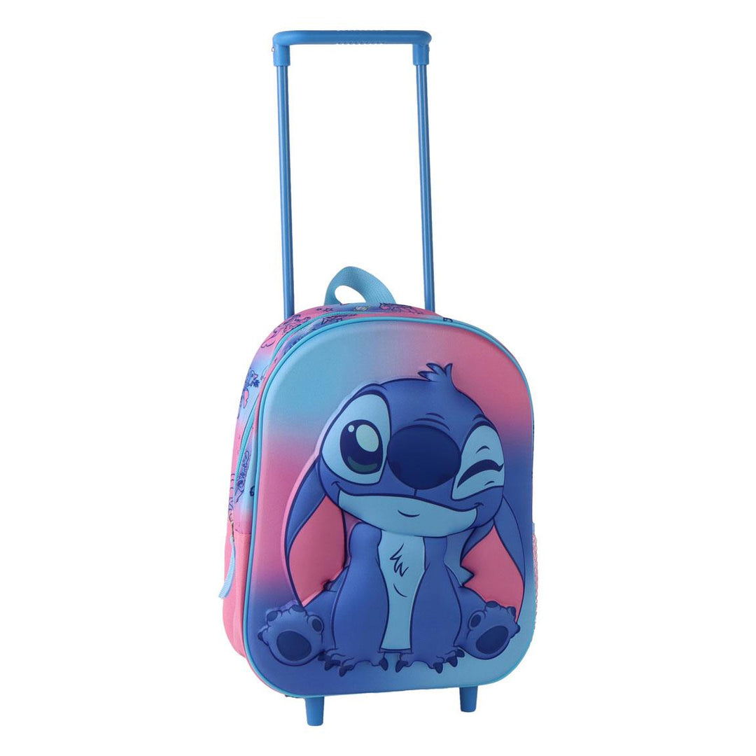 Stitch bakpoki með rennilás og hliðarvasa