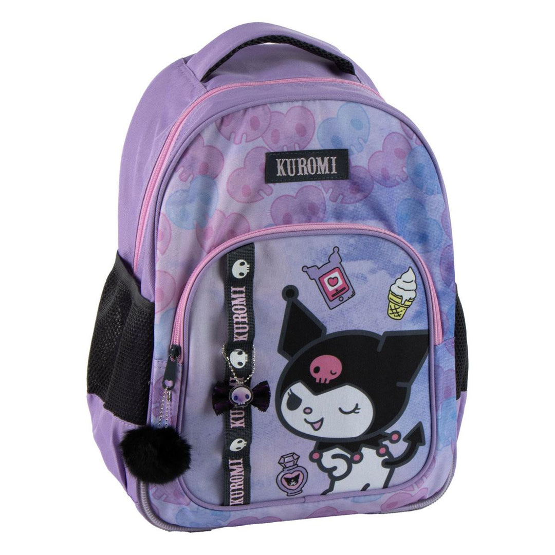 Hello Kitty og Kuromi skólabakpoki 42 cm