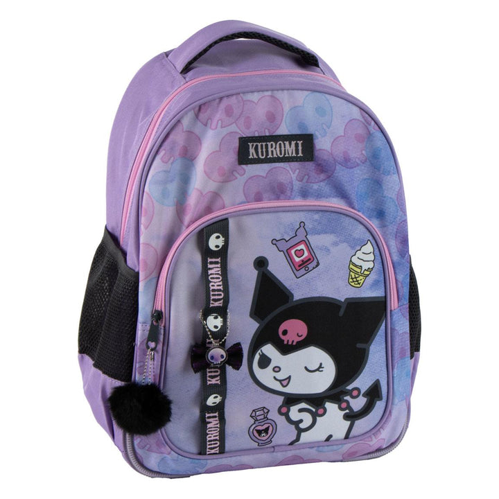 Hello Kitty og Kuromi skólabakpoki 42 cm