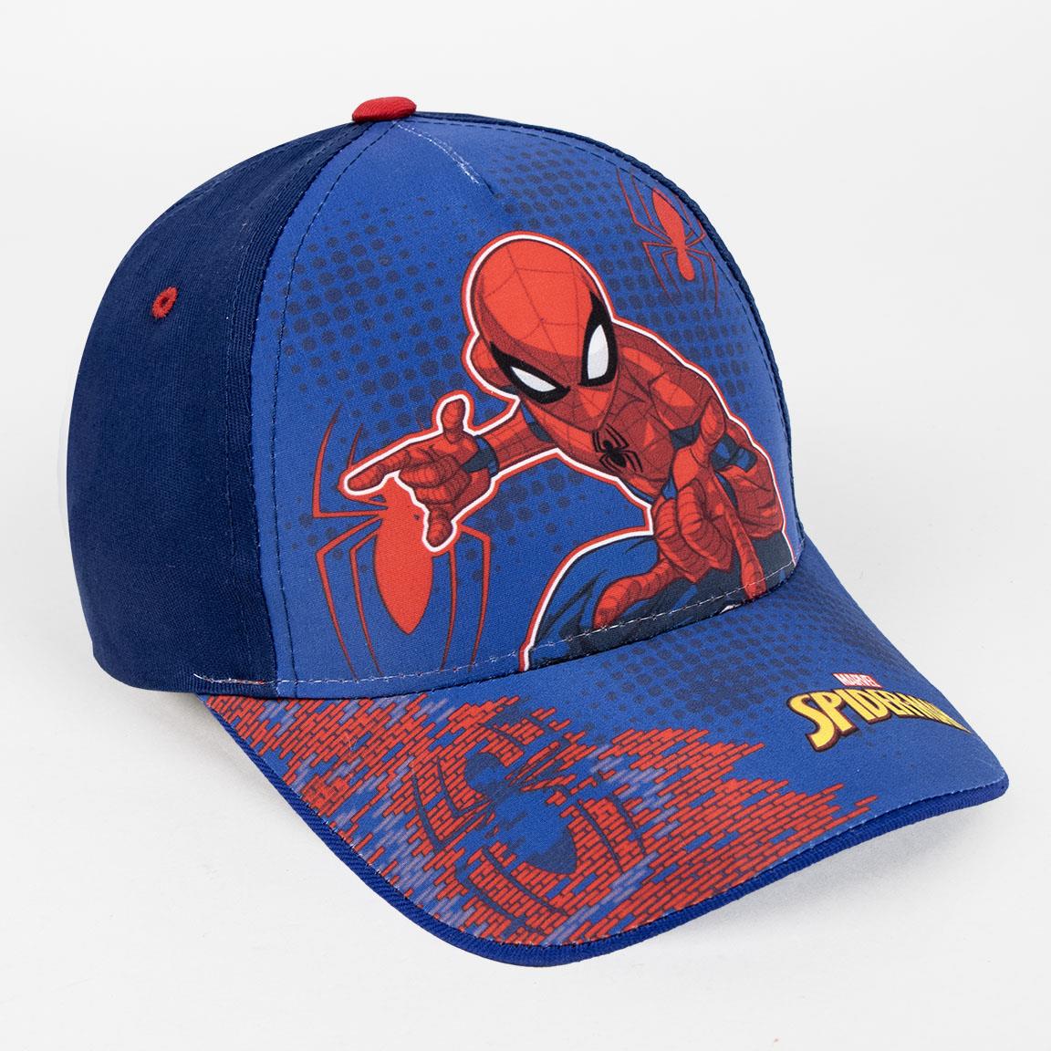 Derhúfa - Spiderman Rauð og blá