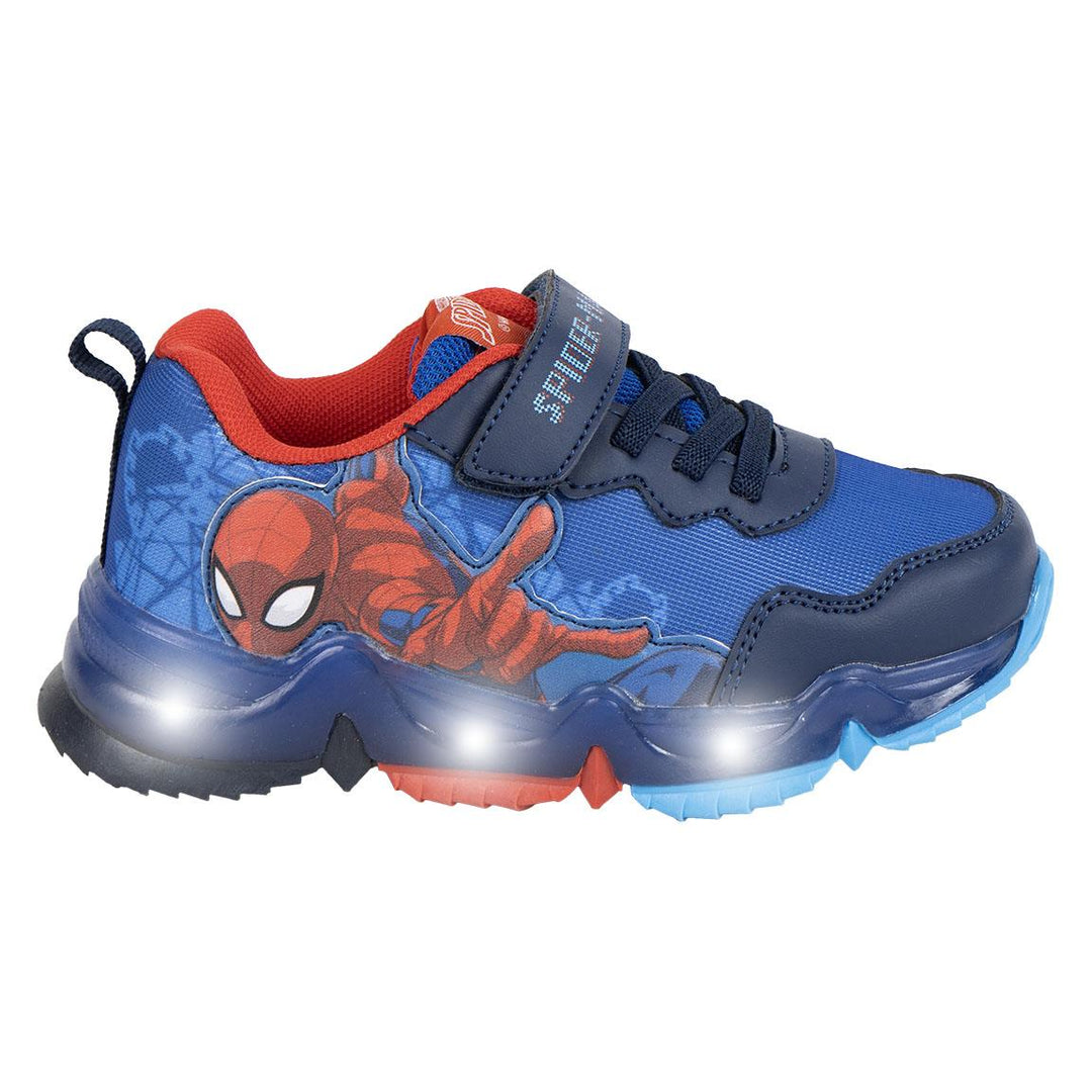 Strigaskór - Spiderman- blikkljós  - Dökkir