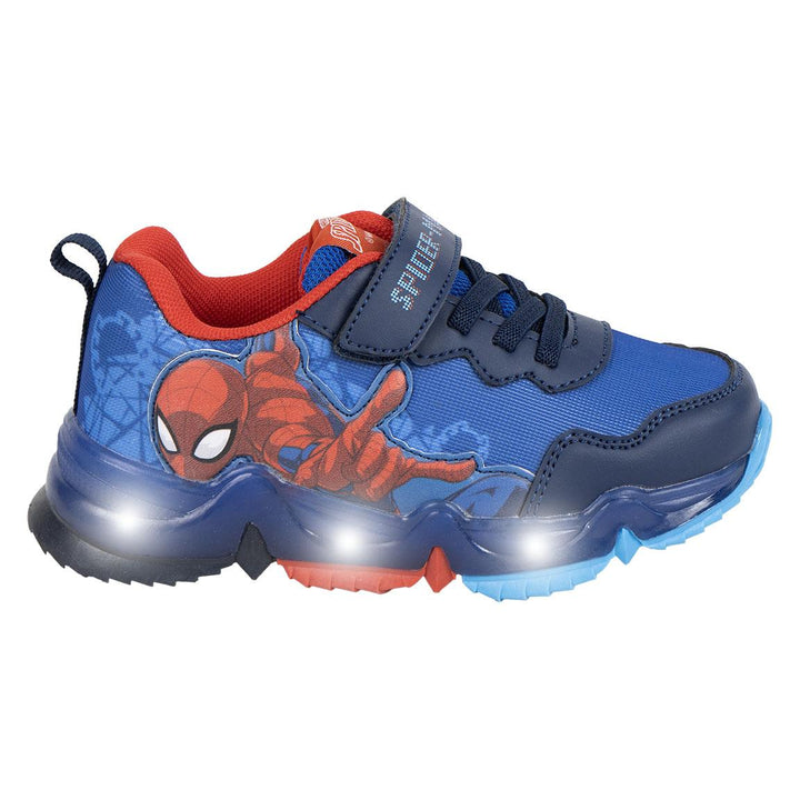 Strigaskór - Spiderman- blikkljós  - Dökkir