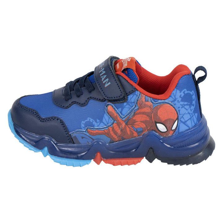 Strigaskór - Spiderman- blikkljós  - Dökkir