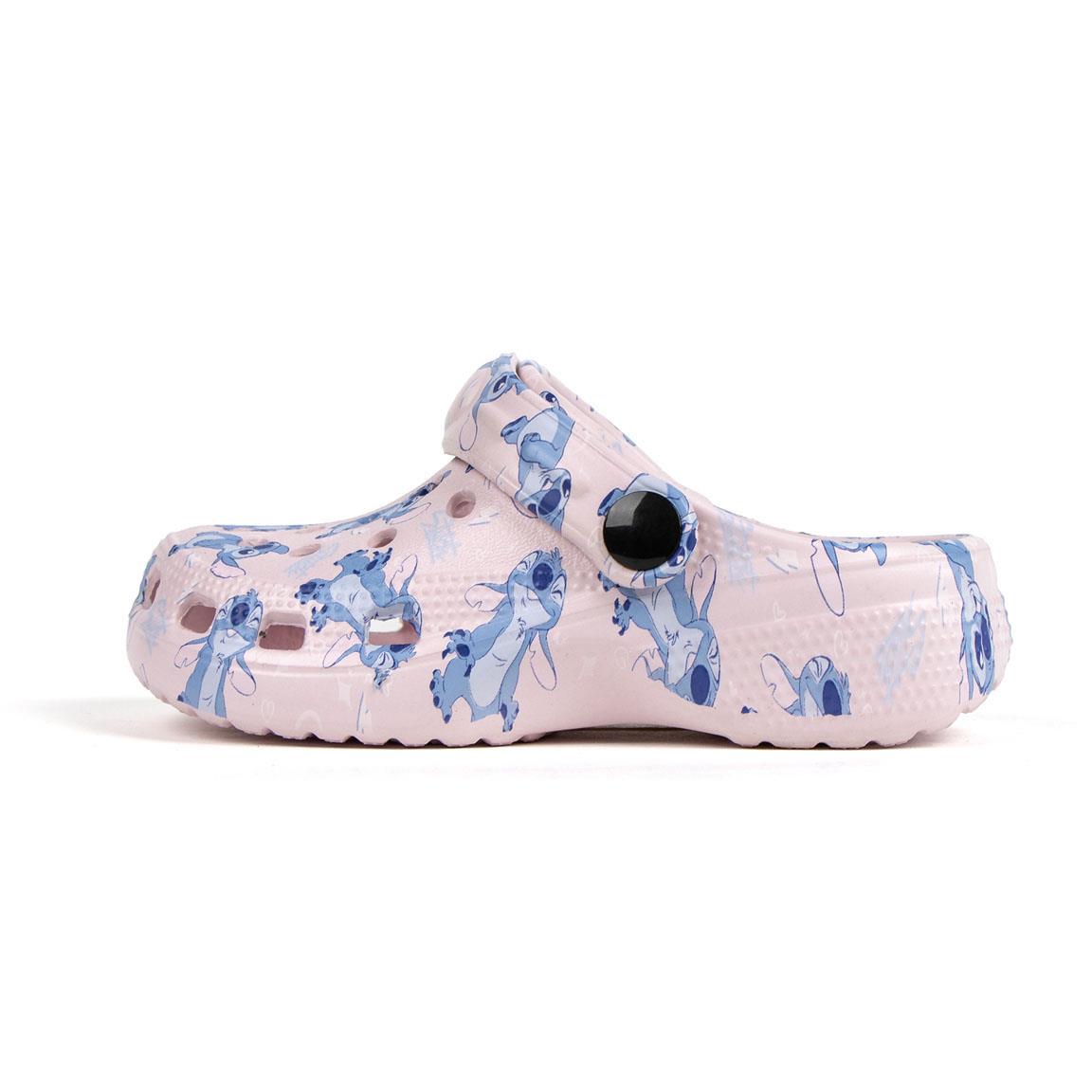 Clogs skór - Stitch bleikir