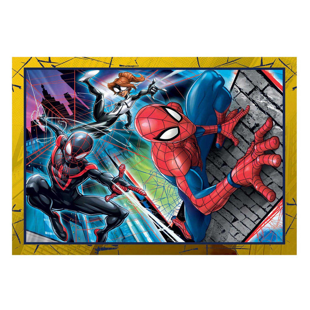 Púsluspil  - Spiderman 4in1