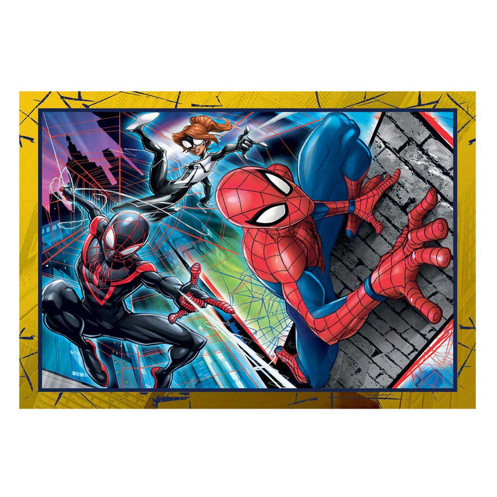 Púsluspil  - Spiderman 4in1