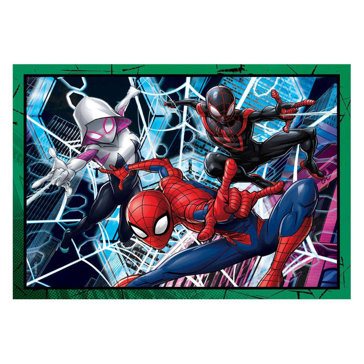 Púsluspil  - Spiderman 4in1