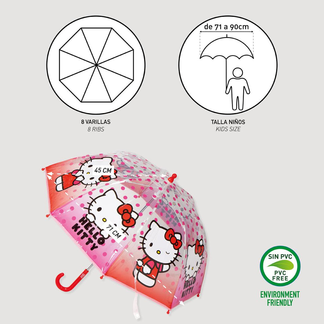 Regnhlíf - Hello Kitty