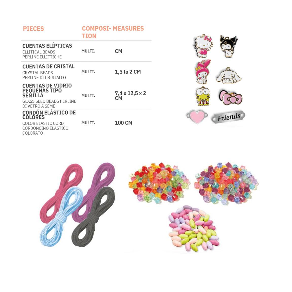 Hello Kitty DIY armbandssett — mynd 2