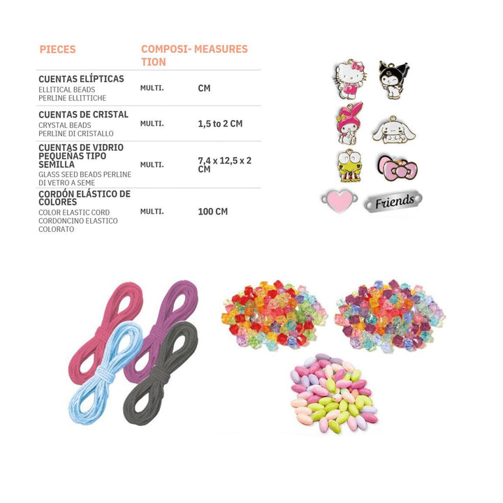 Hello Kitty DIY armbandssett — mynd 2