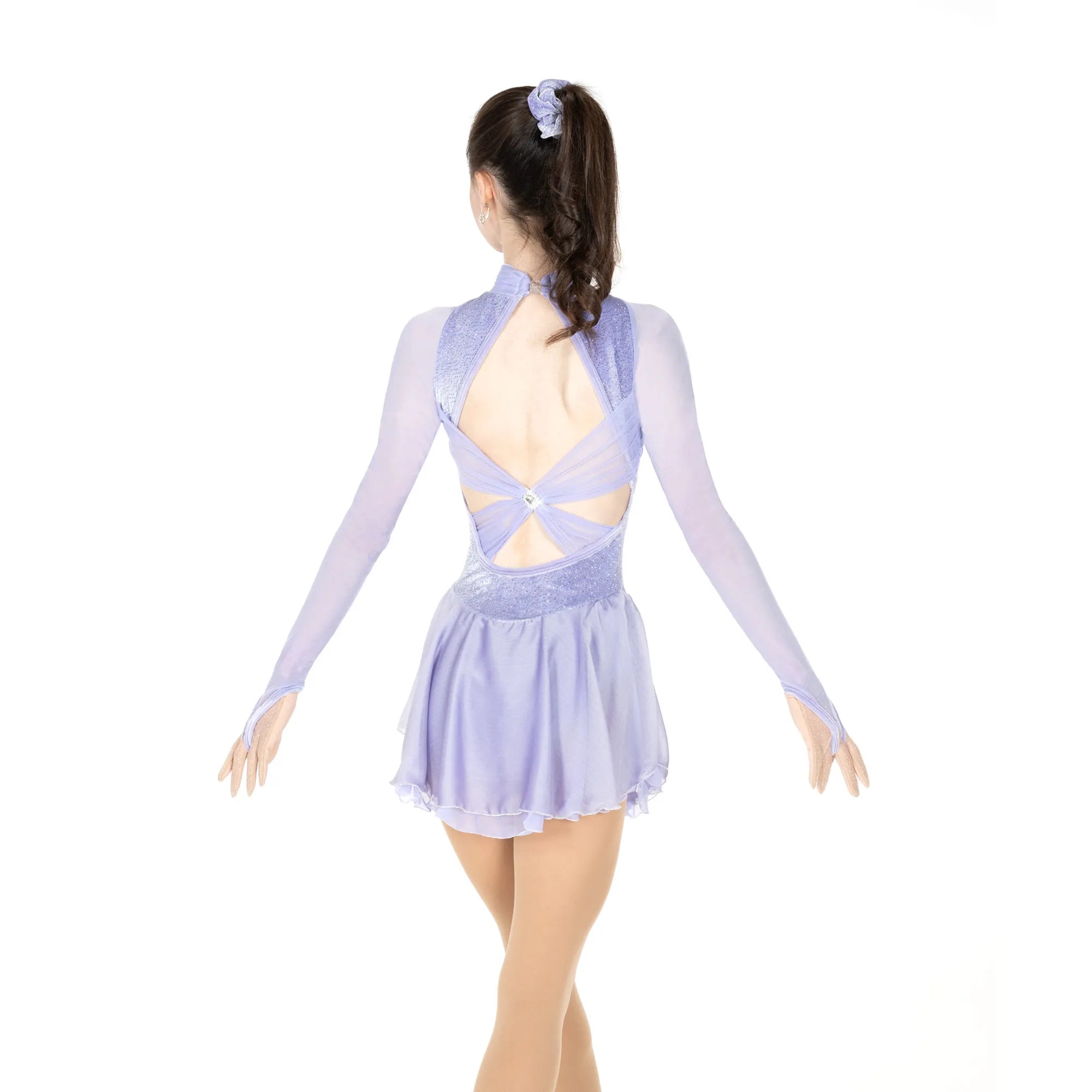 255 Luminous Lilacs Dress Skautakjóll