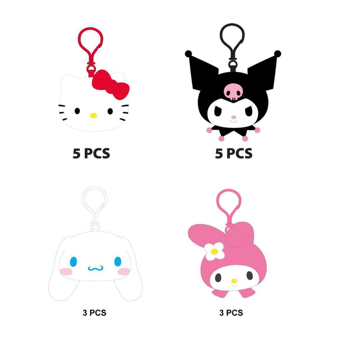 Lyklakippur - töskuskraut - Hello Kitty og vinir