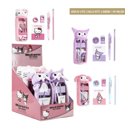 Pennaveski - Hello Kitty og vinir  - með skólavörum