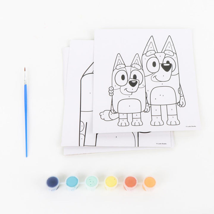 Bluey litunarsett – tölur — mynd 2
