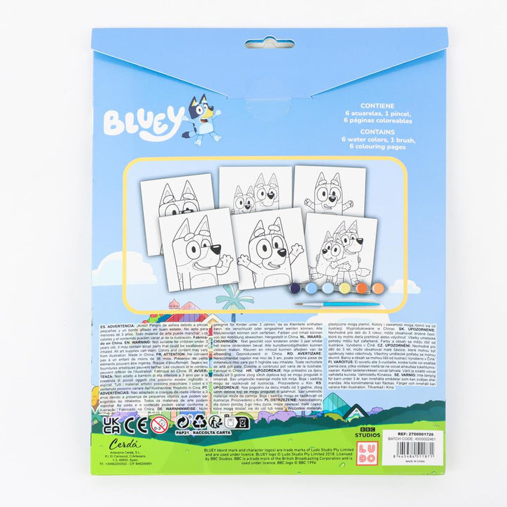 Bluey litunarsett – tölur — mynd 4