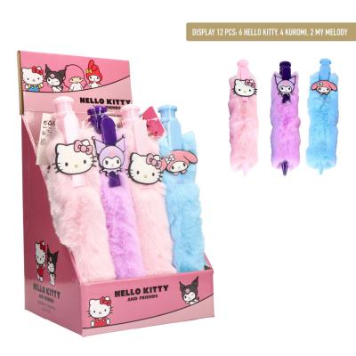 Loðin penni - Hello Kitty