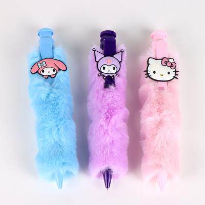Loðin penni - Hello Kitty