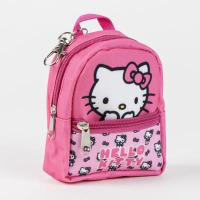 Ritfangasett - Hello Kitty - Bakpoka lyklakippa