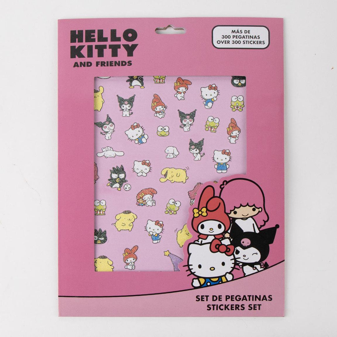 Límmiðar Hello Kitty og vinir 300 stk