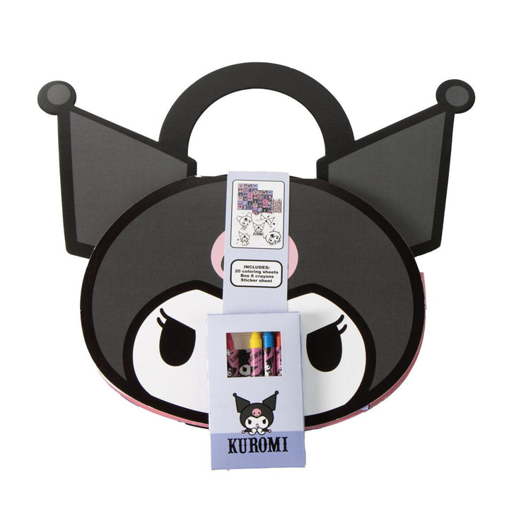 Hello Kitty og Kuromi litabók fyrir börn