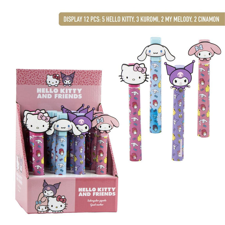 Hello Kitty stórir áherslupennar
