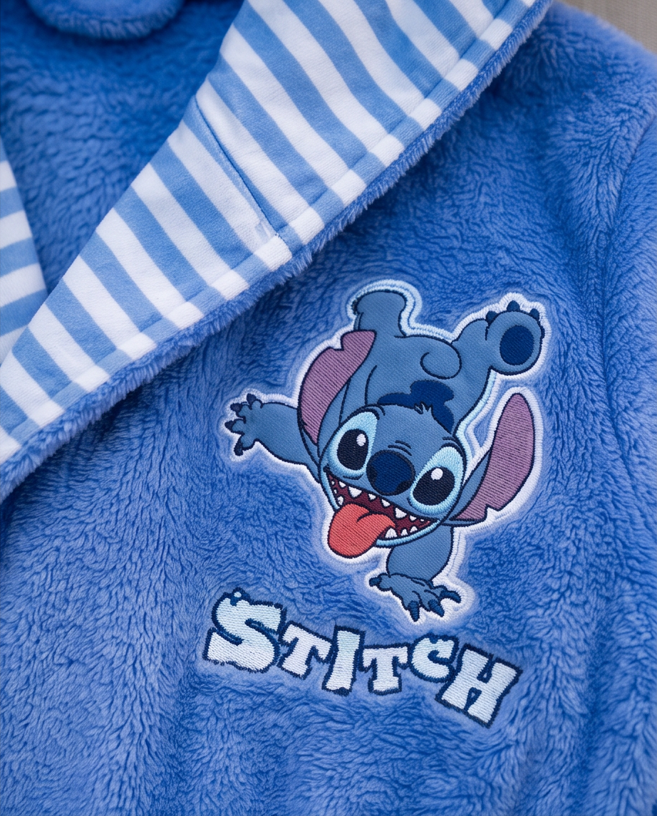 Baðsloppur Stitch