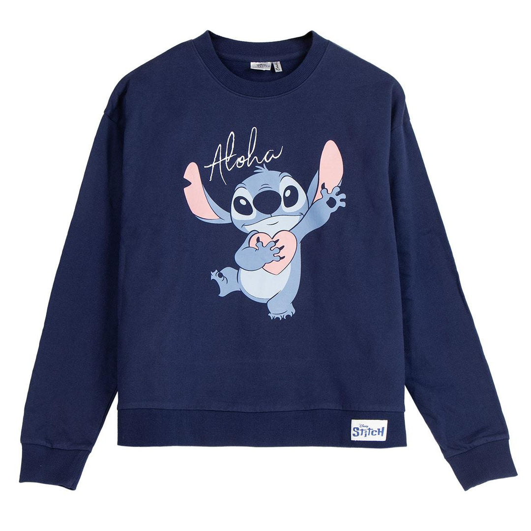 Peysa - Stitch - Dökkblá