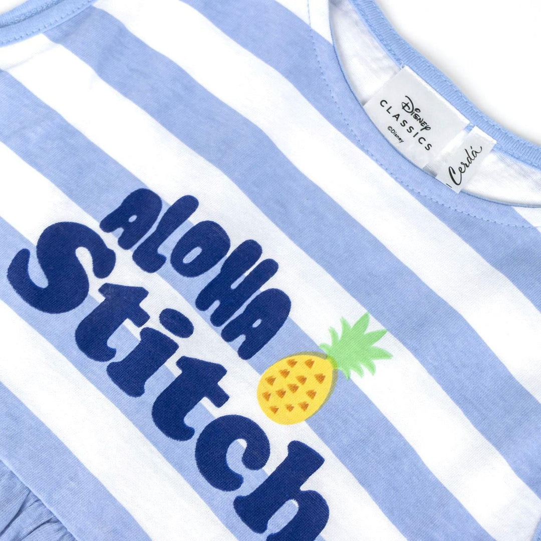 Kjóll Stitch Blár