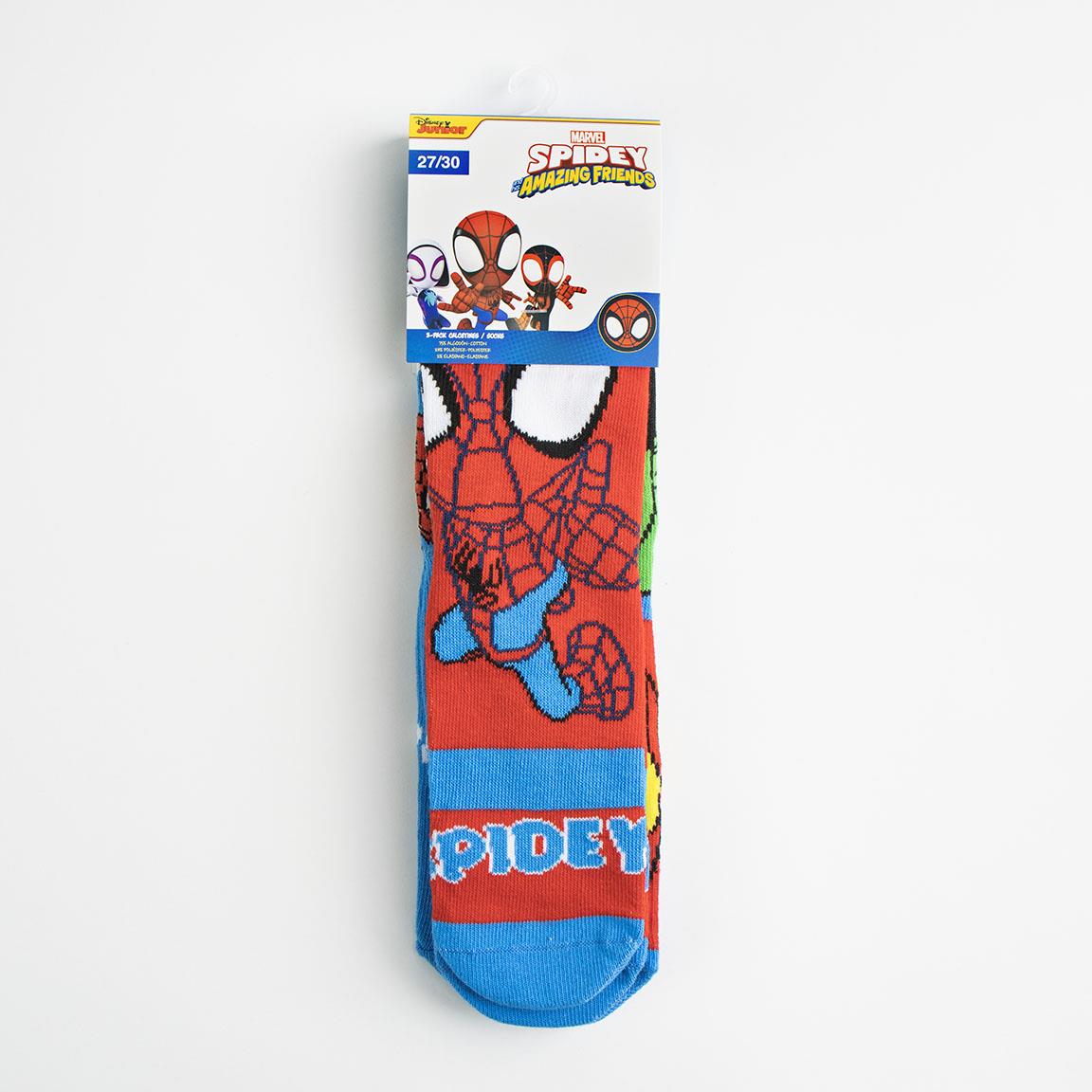 Sokkar Spidey- 3 pör