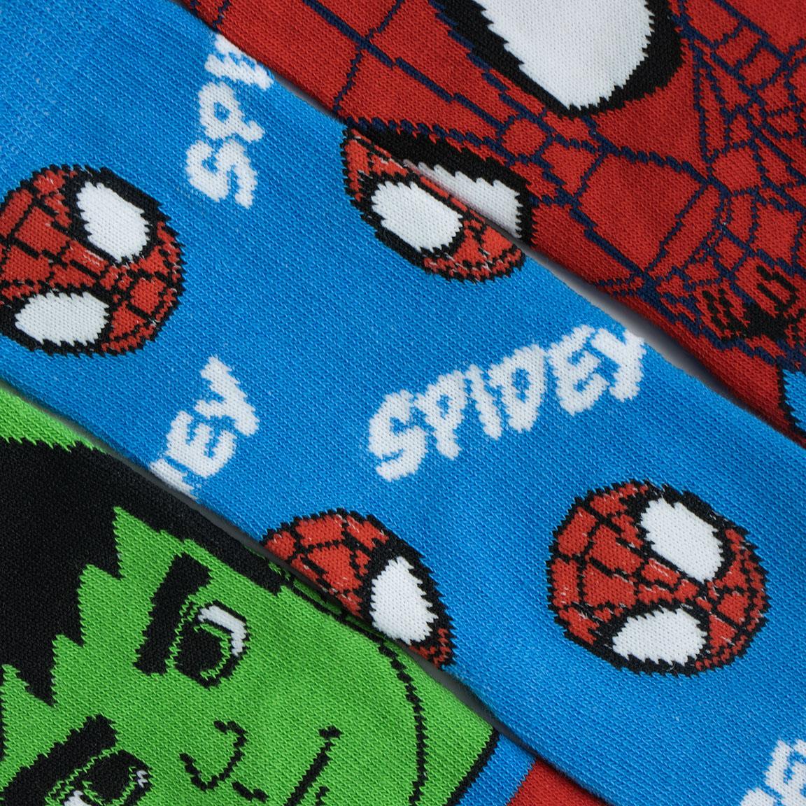 Sokkar Spidey- 3 pör