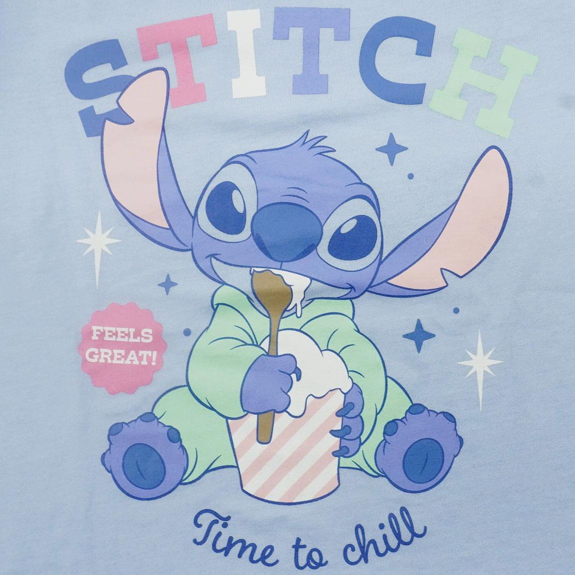 Náttföt Stitch blá  fyrir börn