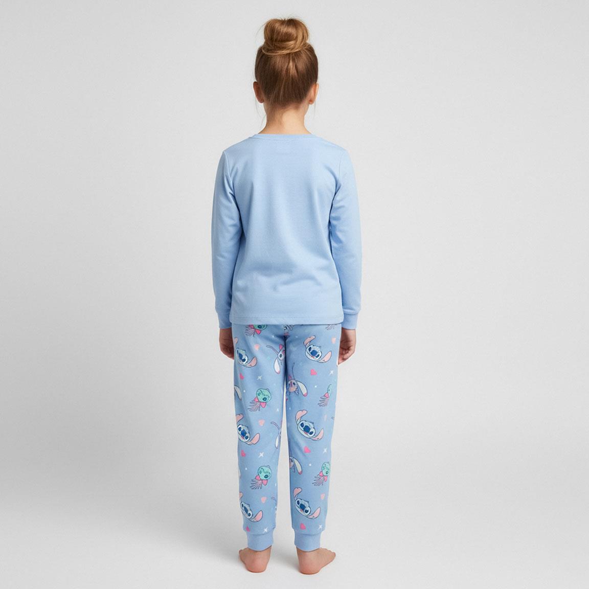 Náttföt Stitch blá  fyrir börn