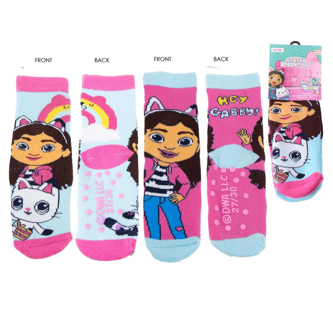 Sokkar Gabby Dollhouse Anti slipp - 2 pör