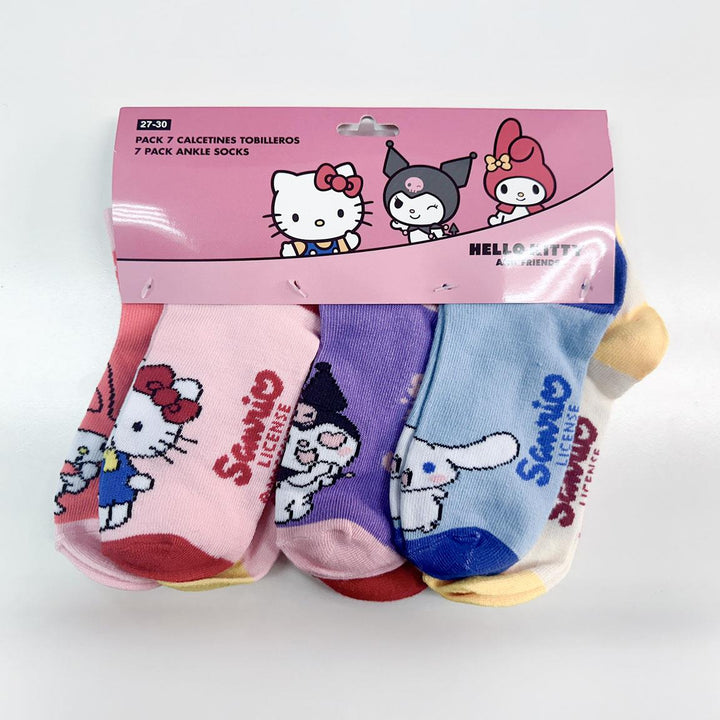Sokkar Hello Kitty - 7 pör — mynd 10