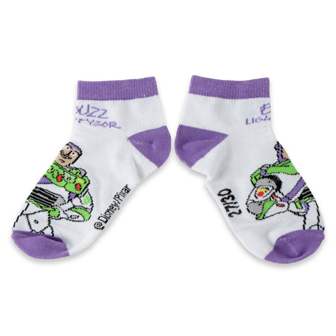 Sokkar Toy Story - 7 pör — nærmynd af sokkum með persónum