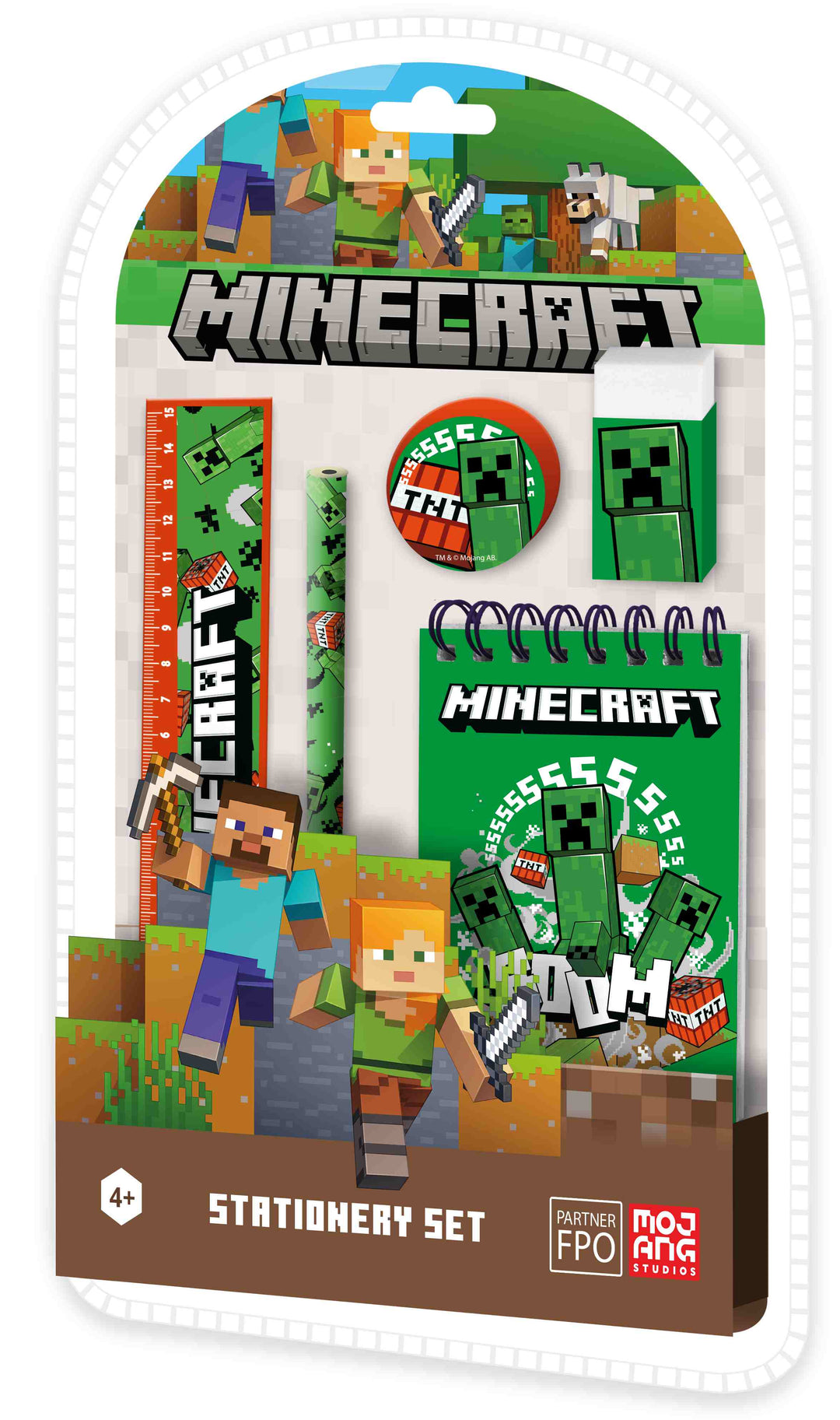 Ritfangasett - Minecraft